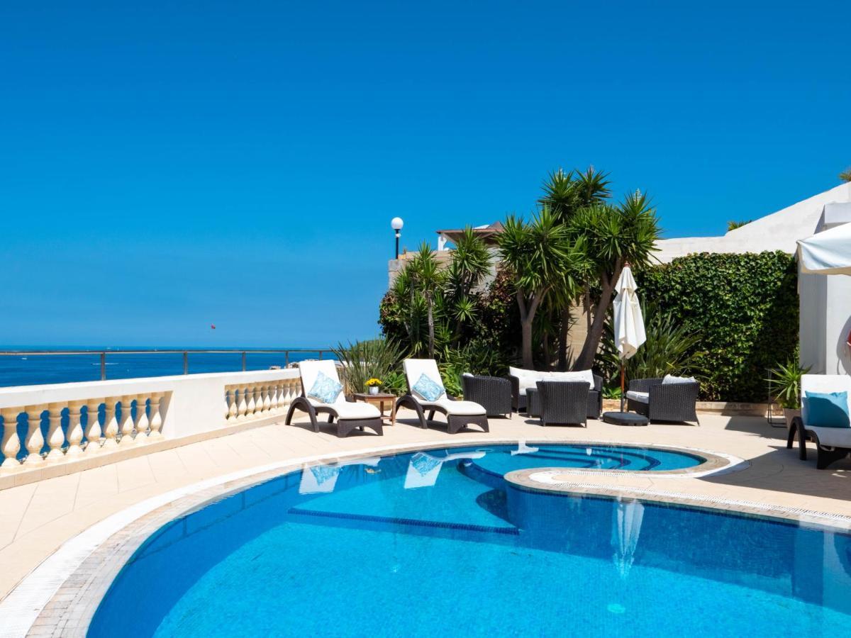 Villa Palma - Sunset Sea Views With Pool, Jacuzzi, Sauna And Games Room Mellieħa Exteriér fotografie