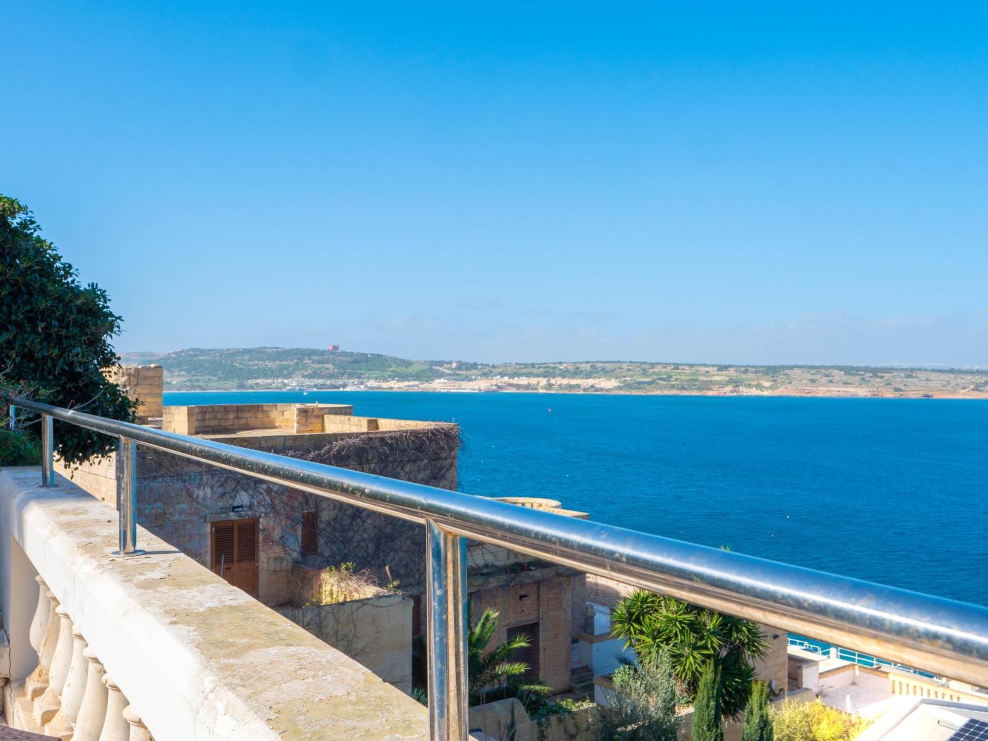 Villa Palma - Sunset Sea Views With Pool, Jacuzzi, Sauna And Games Room Mellieħa Exteriér fotografie